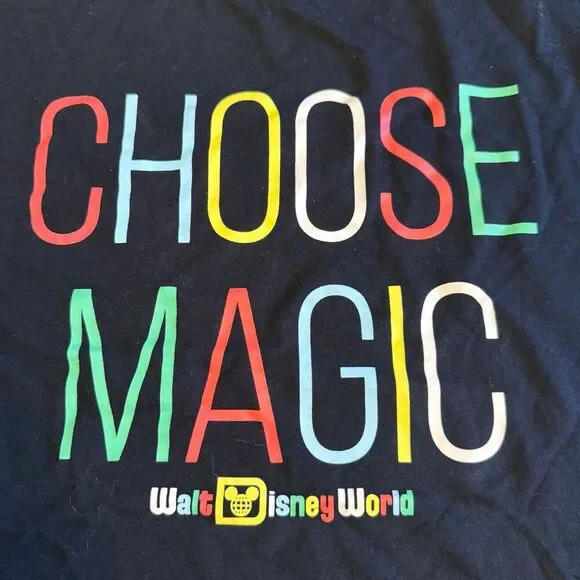 Disney Parks “Choose Magic” Tee – Walt Disney World – XL - Picture 3 of 6